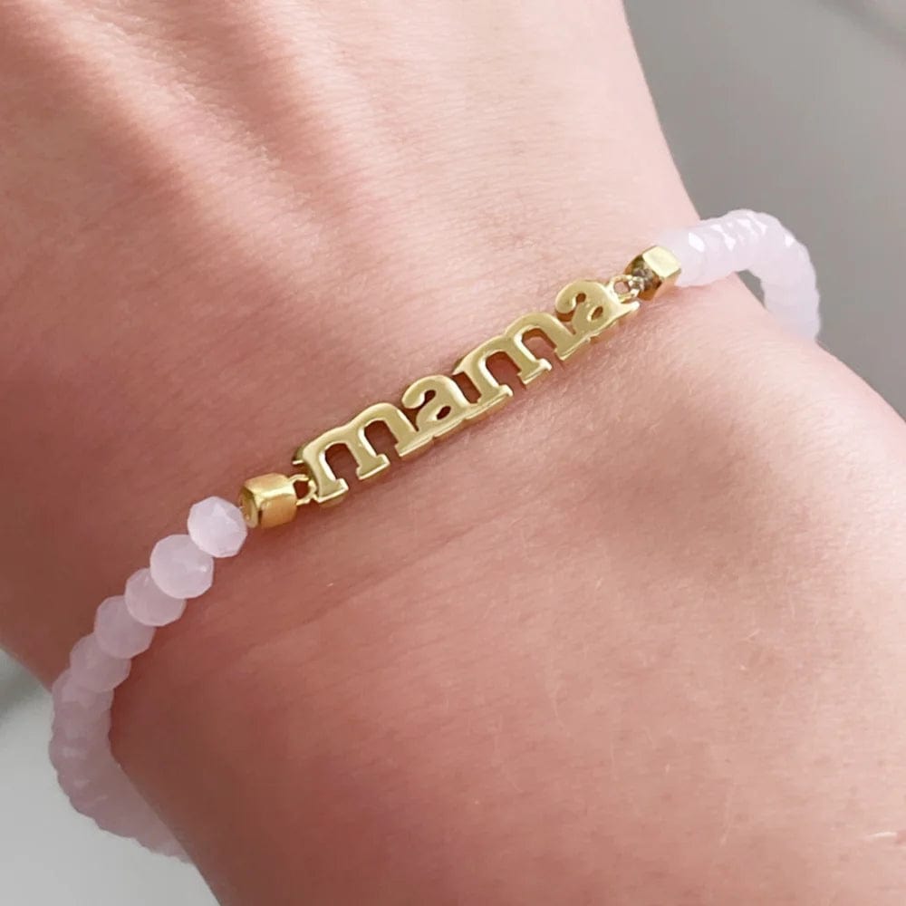 Pulsera Mama y cristales