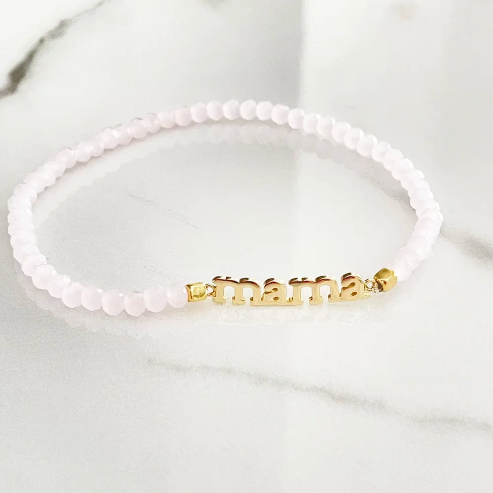Pulsera Mama y cristales