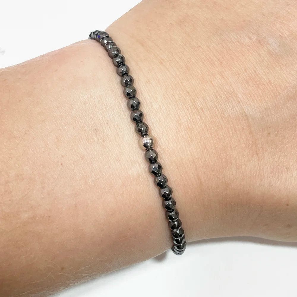 Pulsera finita Hematites