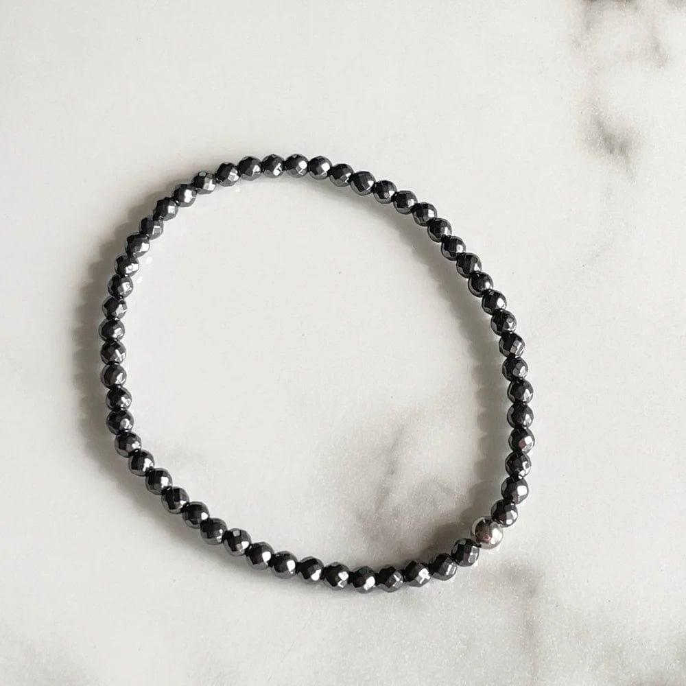 Pulsera finita Hematites