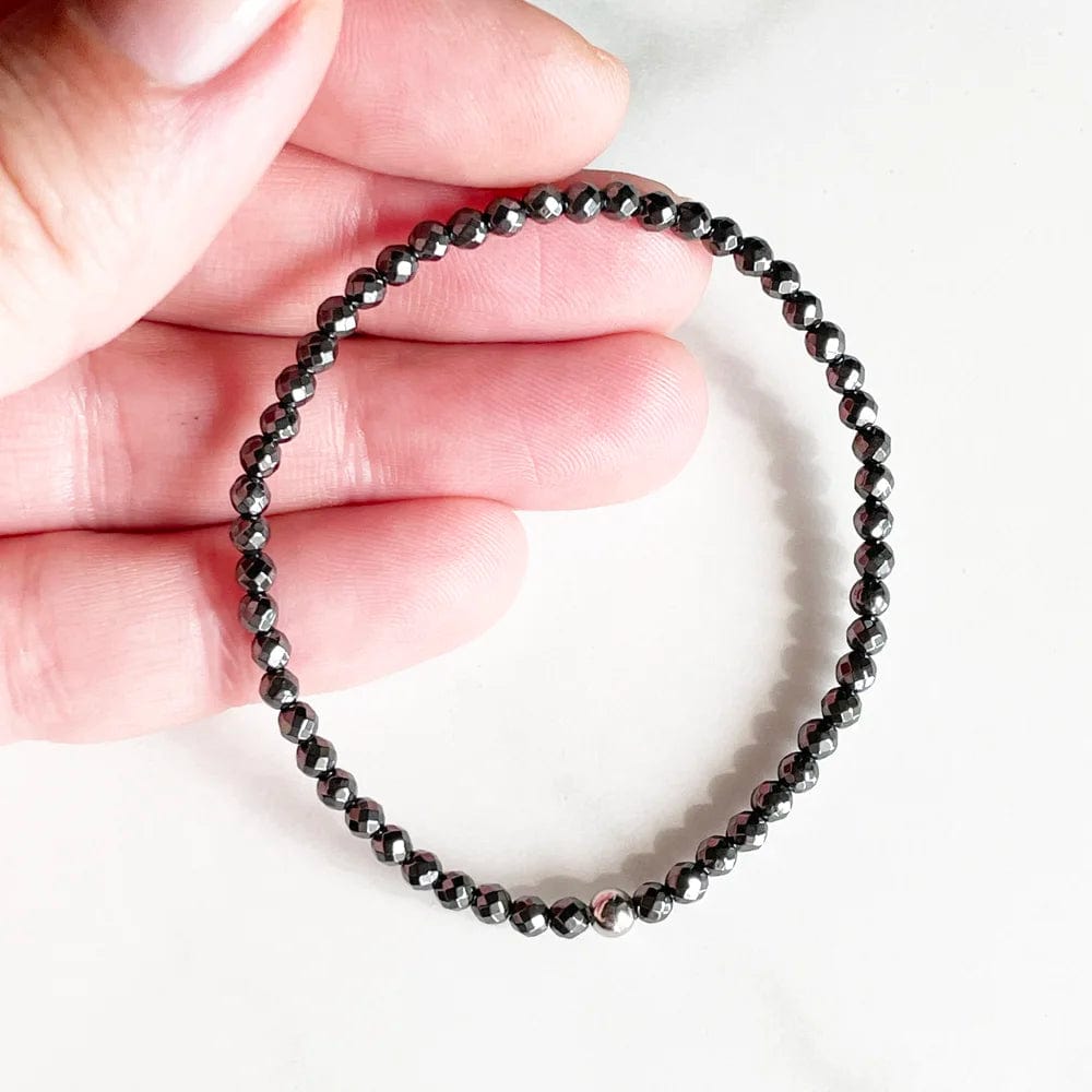 Pulsera finita Hematites