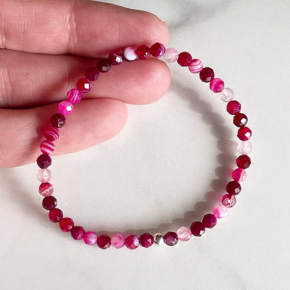 Pulsera Ágata Rosa