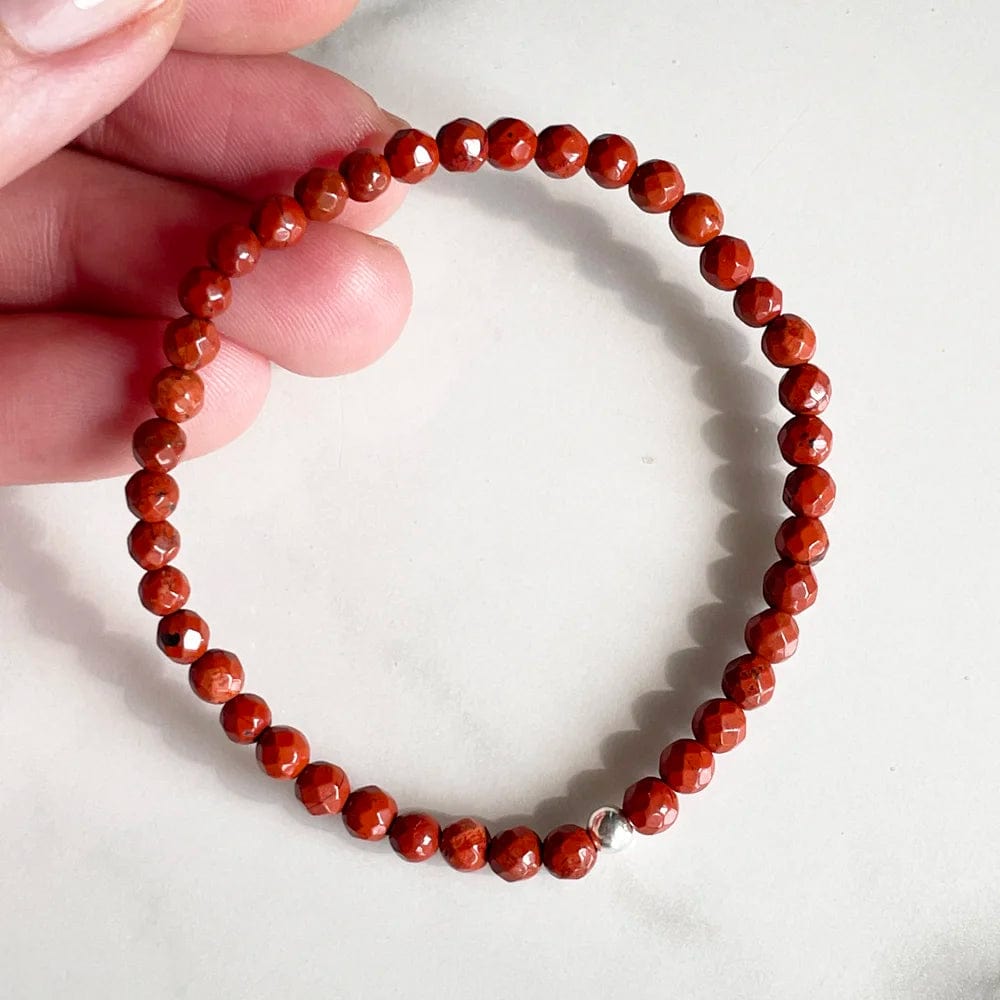 Pulsera Jaspe Rojo