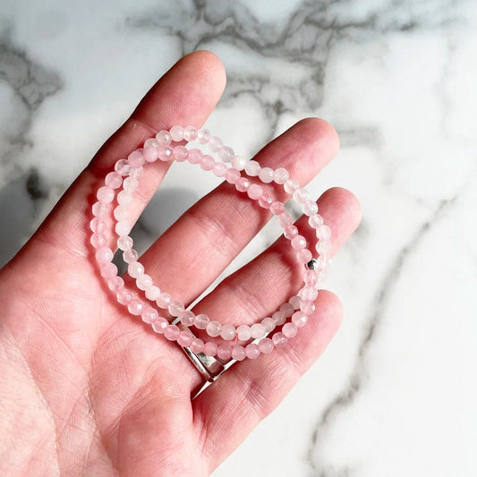 Pulsera Cuarzo Rosa