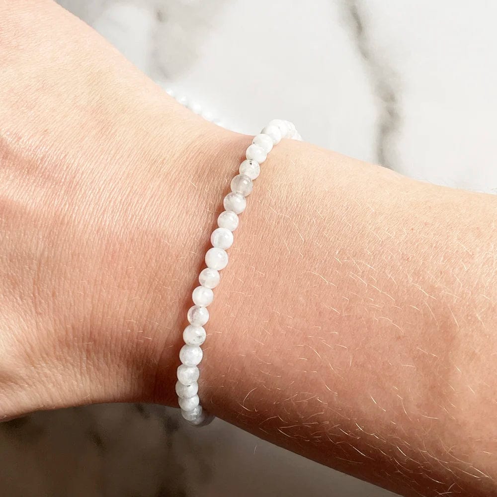 Pulsera finita Piedra luna