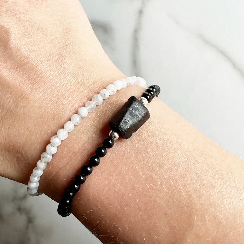 Pulsera finita Piedra luna