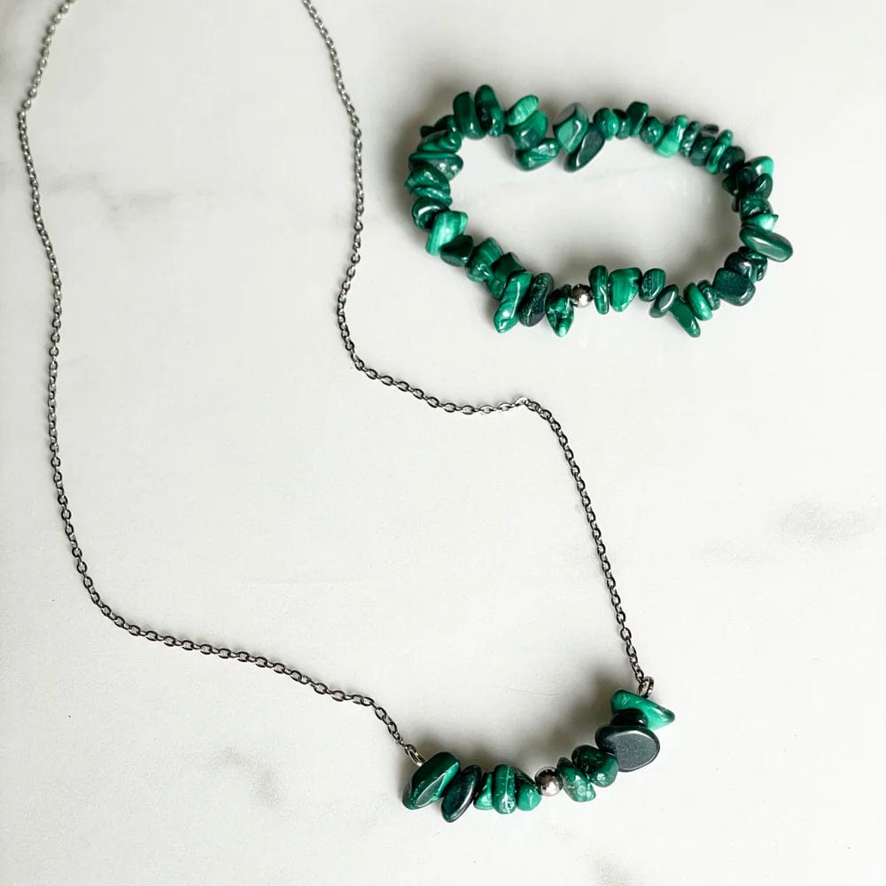 Collar Malaquita Chip