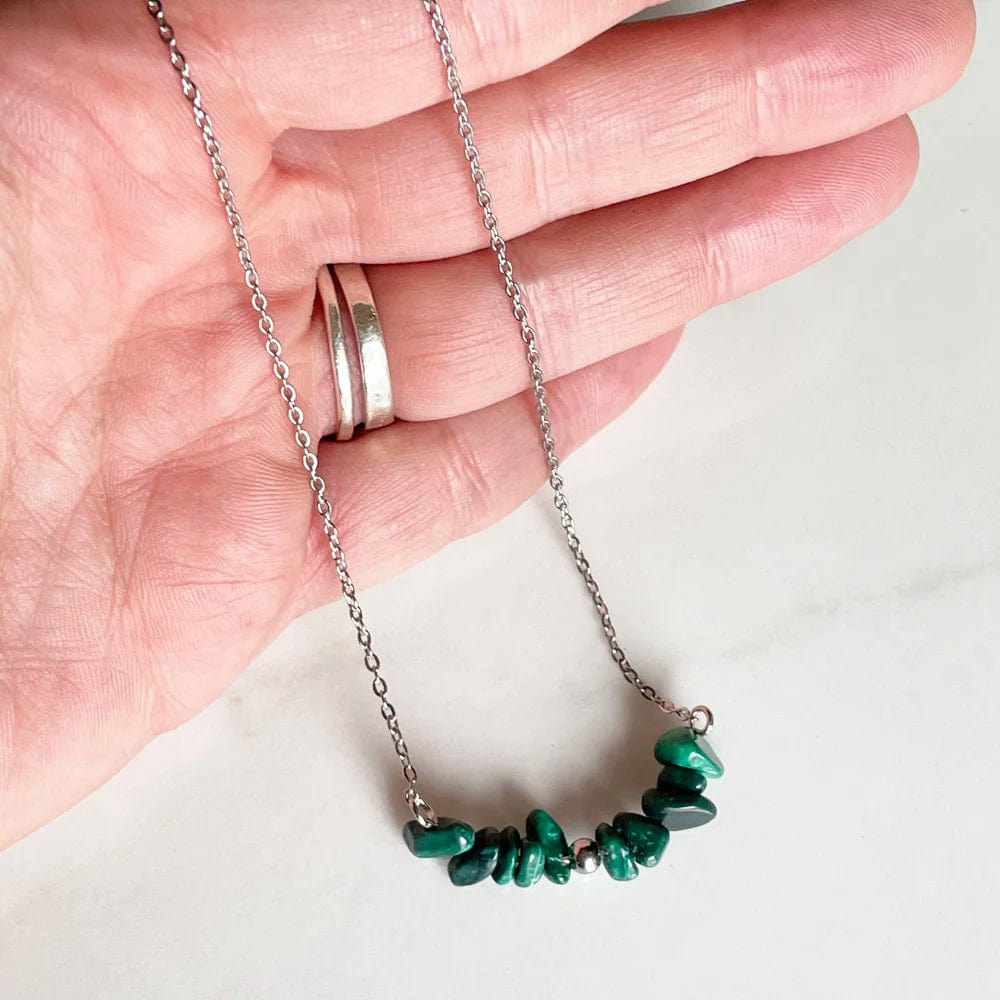 Collar Malaquita Chip