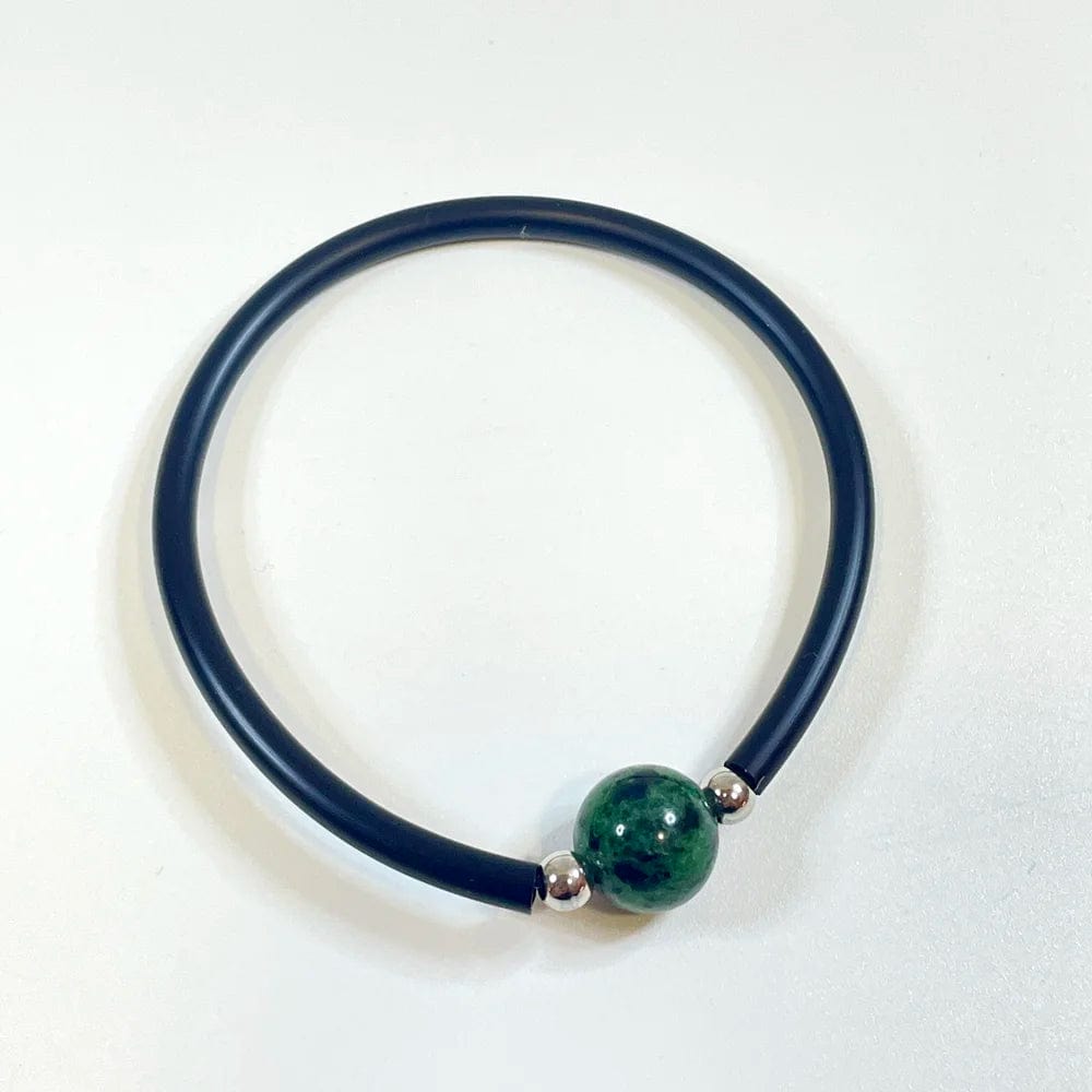 Ruby Zoisite ball bracelet