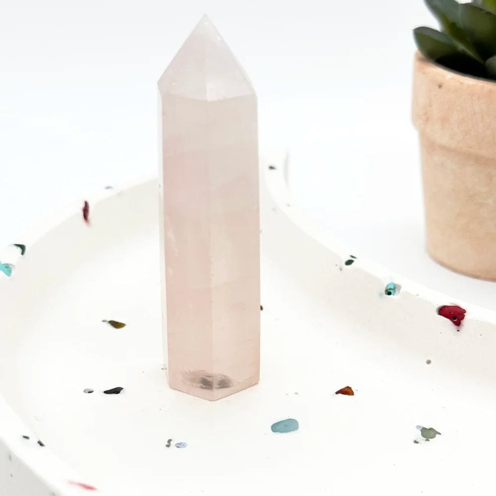 Rose Quartz Obelisk