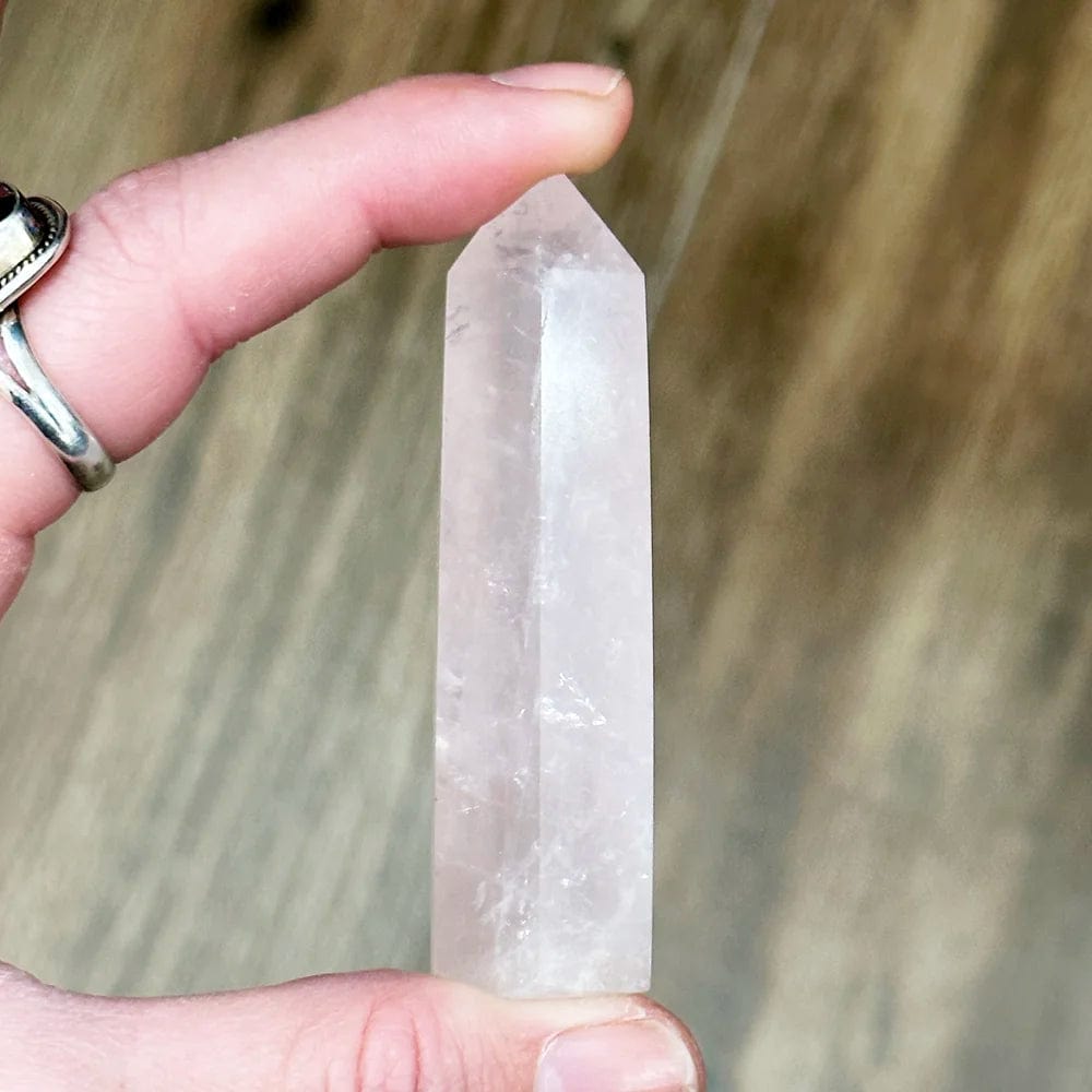 Rose Quartz Obelisk