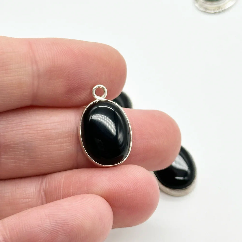 Colgante de plata con Ónix