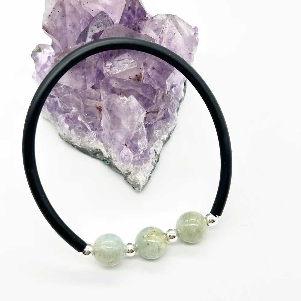 Pulsera 3 Aguamarinas