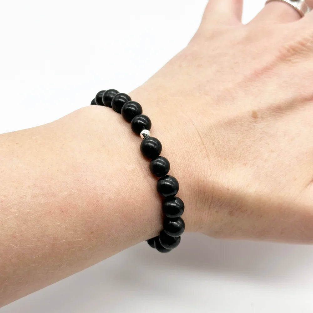 Pulsera Shungit en bolas