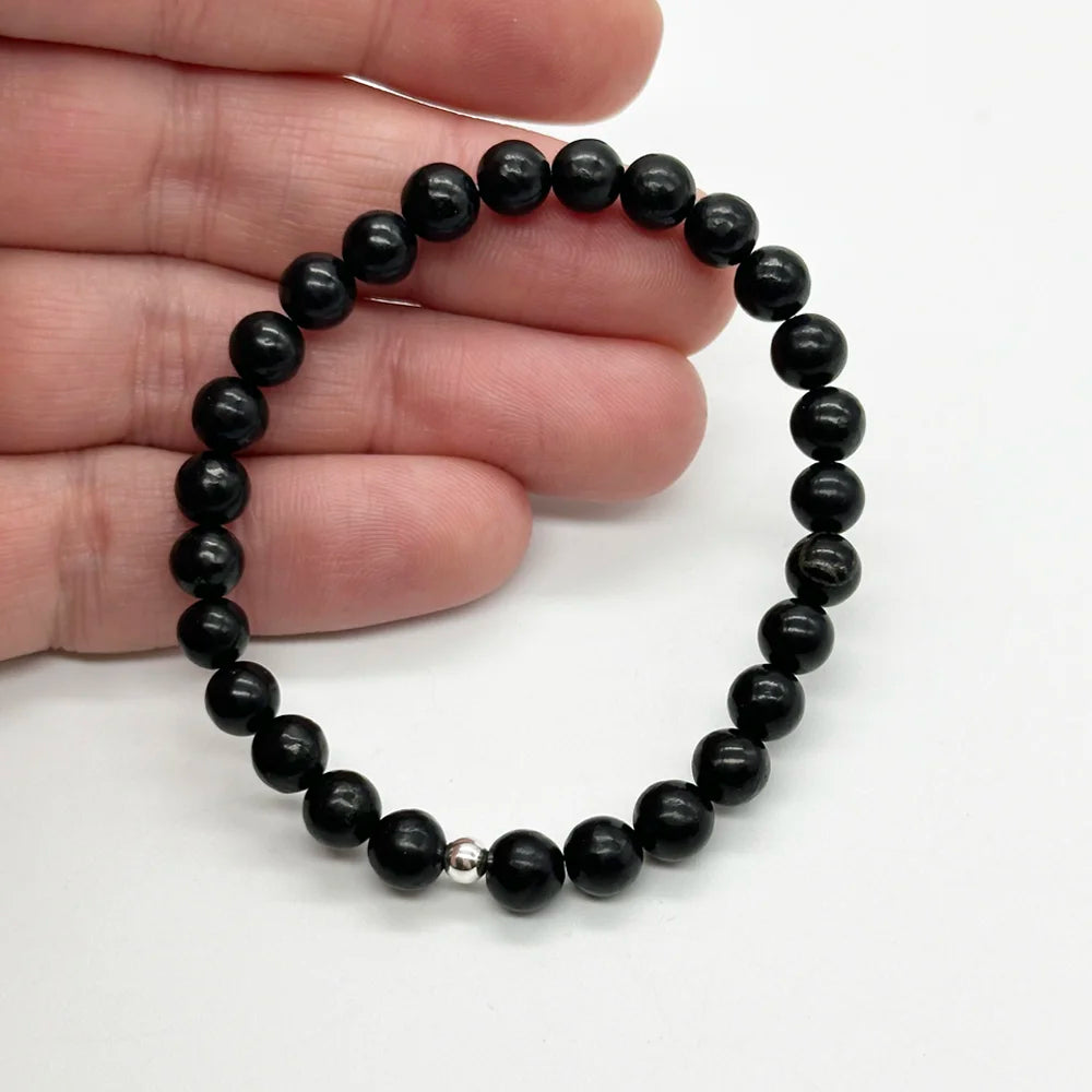 Pulsera Shungit en bolas