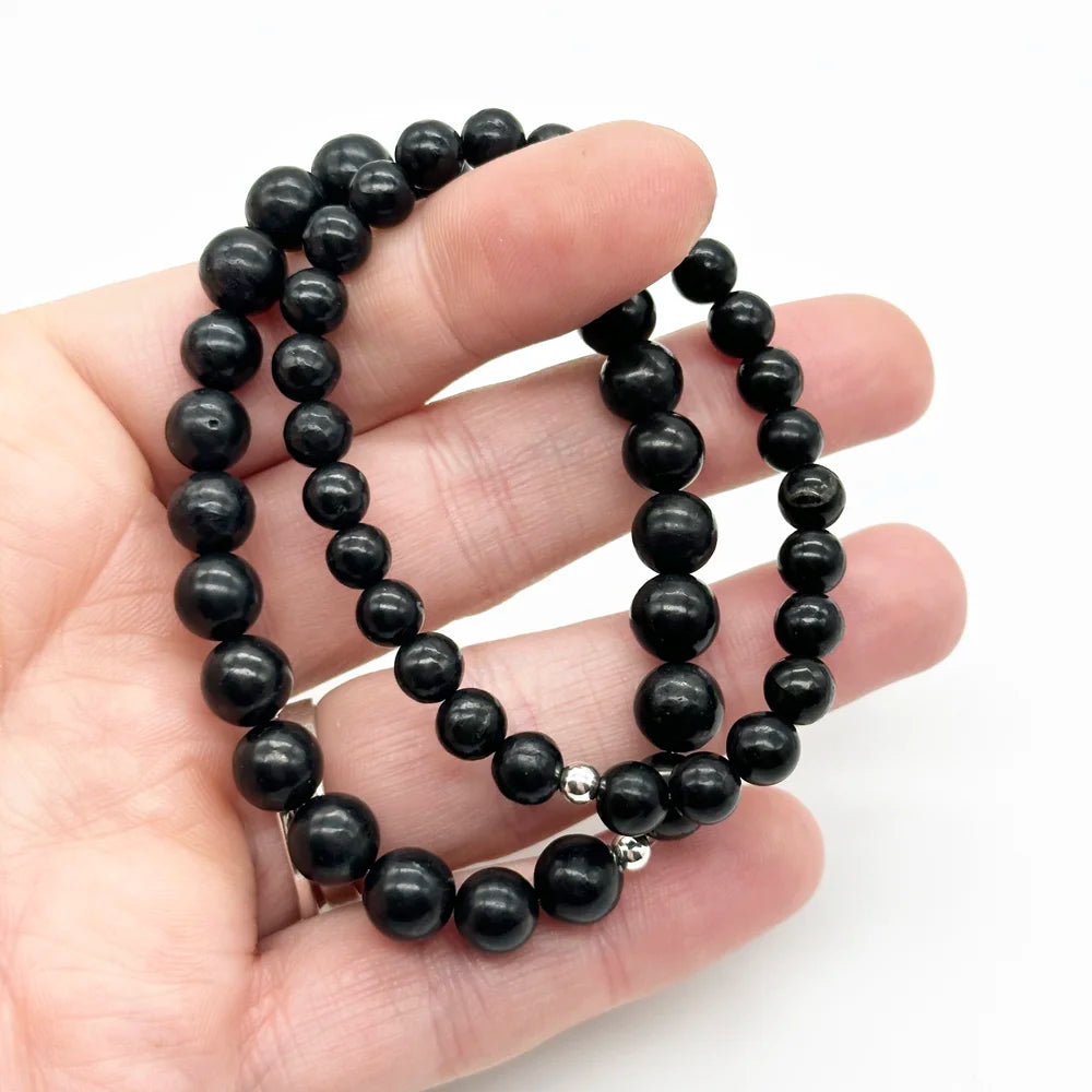 Pulsera Shungit en bolas
