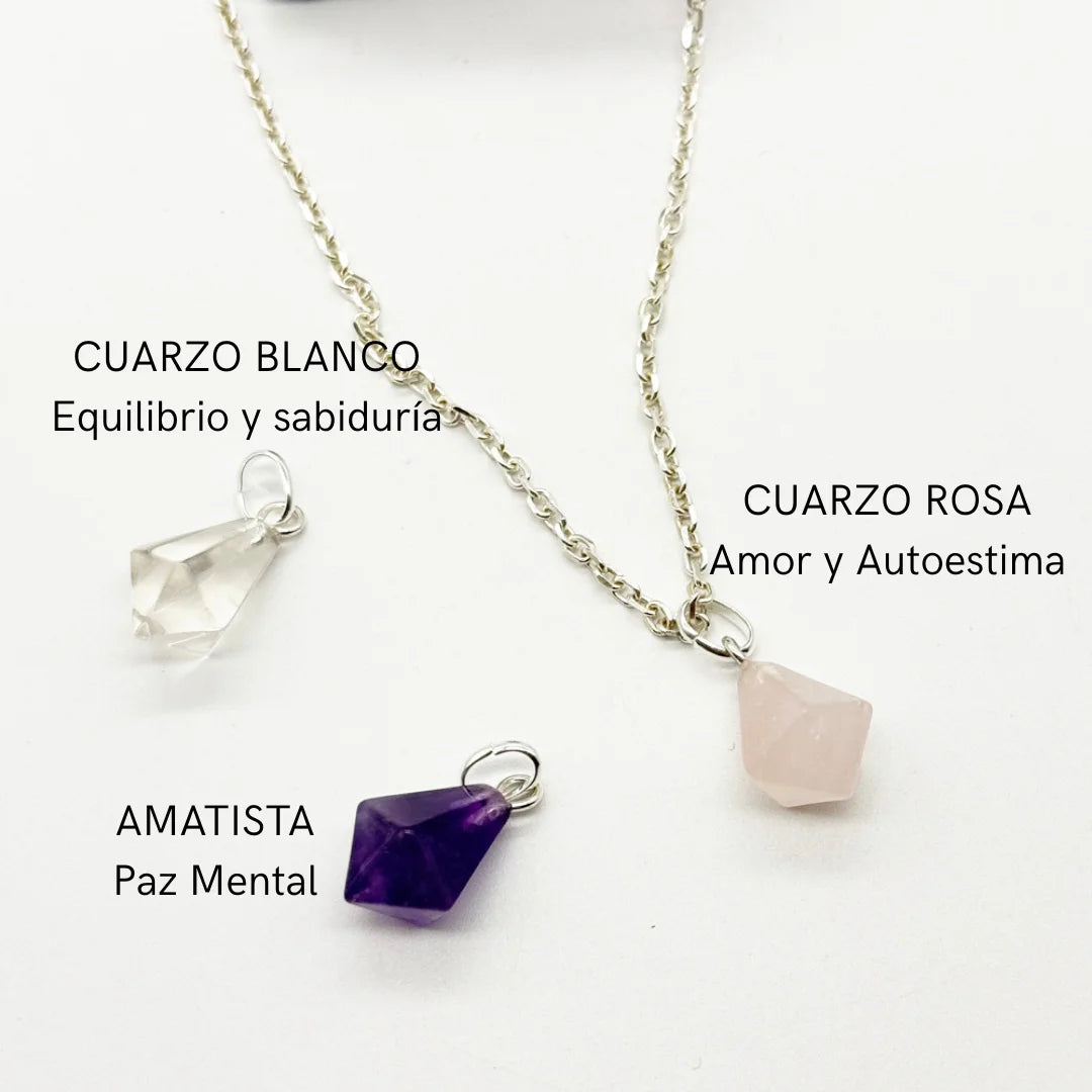 Colgante Mini péndulo de Cuarzo