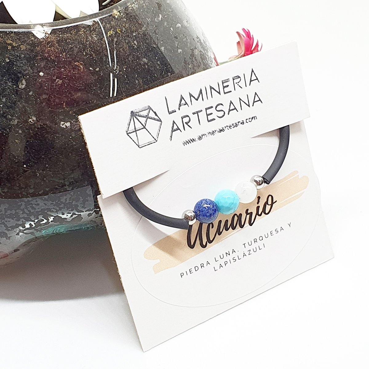 Acuario Tu pulsera del Zodíaco - LaMineria Artesana