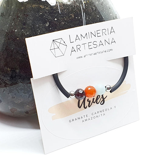 Aries Tu pulsera del Zodíco - LaMineria Artesana