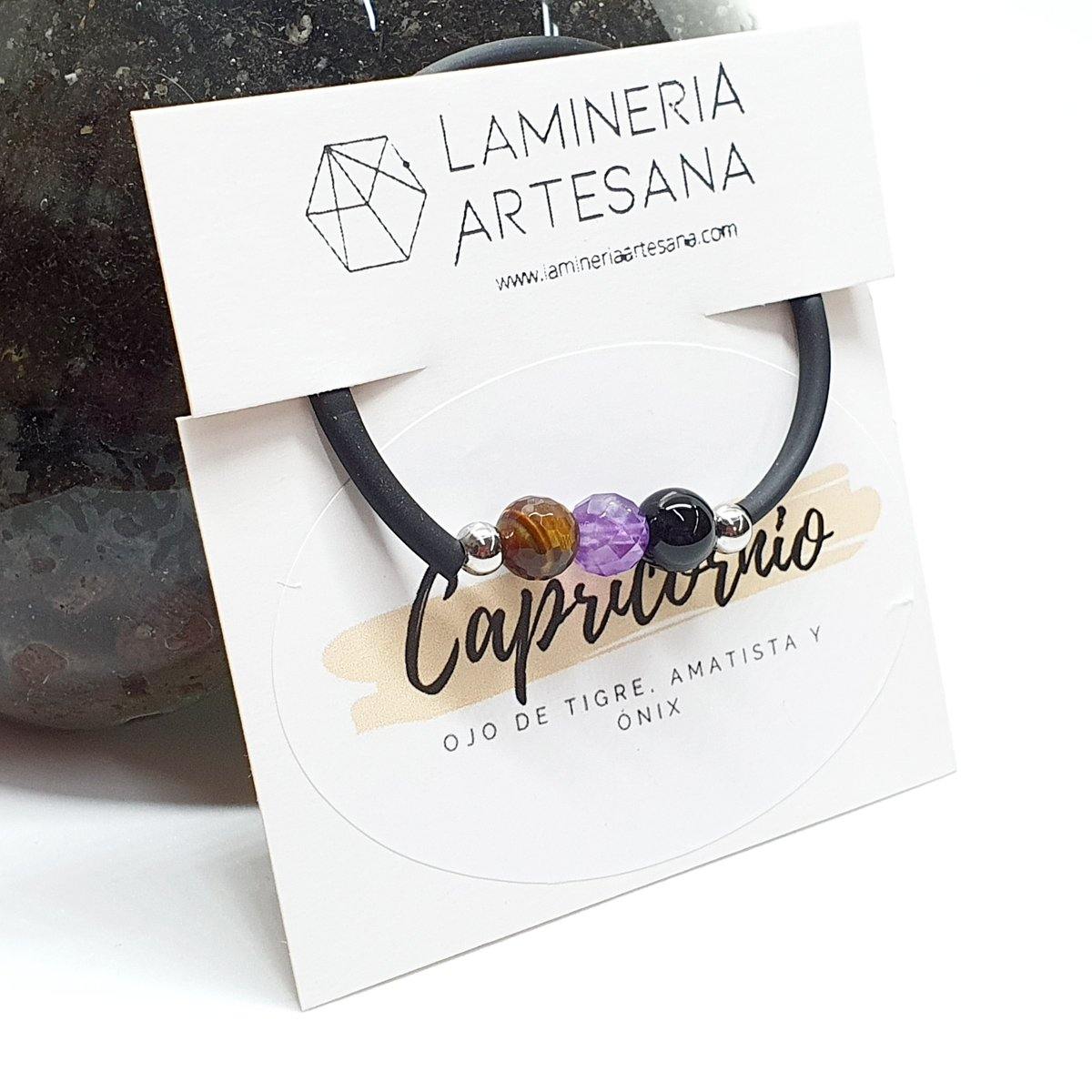 Capricornio Tu pulsera del Zodíaco - LaMineria Artesanapulsera del zodiaco, tu signo del zodiaco, horoscopo, minerales y sus propiedades, plata y minerales, joyas con minerales, pulsera, joyas online, los minerales de tu zodiaco, jewels, joyas, handmade, hecho a mano, joyas online, venta online, pulsera capricornio, zodiaco capricornio