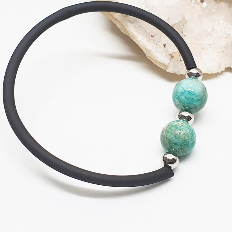 Pulsera Dos Minerales Grandes