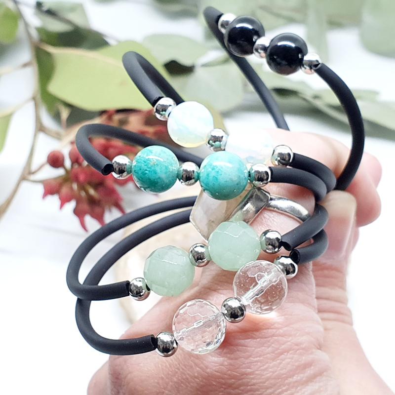 Pulsera Dos Minerales Grandes