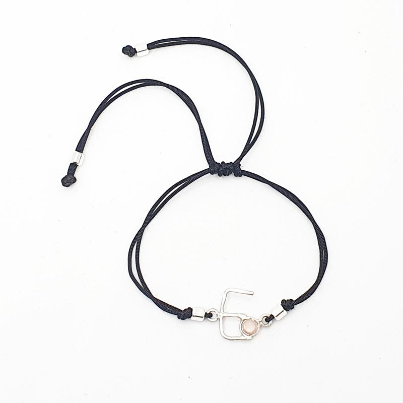 pulseras personalizadas, pulsera de plata, pulsera iniciales, pulseras personalizadas, plata y minerales, minerales naturales, joyeria artesana