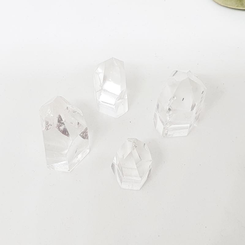 Puntas de Cuarzo blanco
