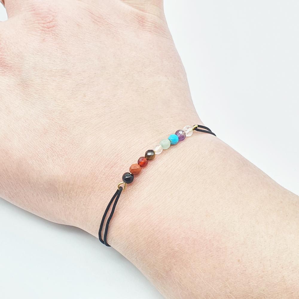 la pulsera de los chacras, los chakras, pulsera chakras, las propiedades de los minerales, pulseras, joyas con minerales, joyas artesanales, minerales, minerales chacras, chakras, chacras