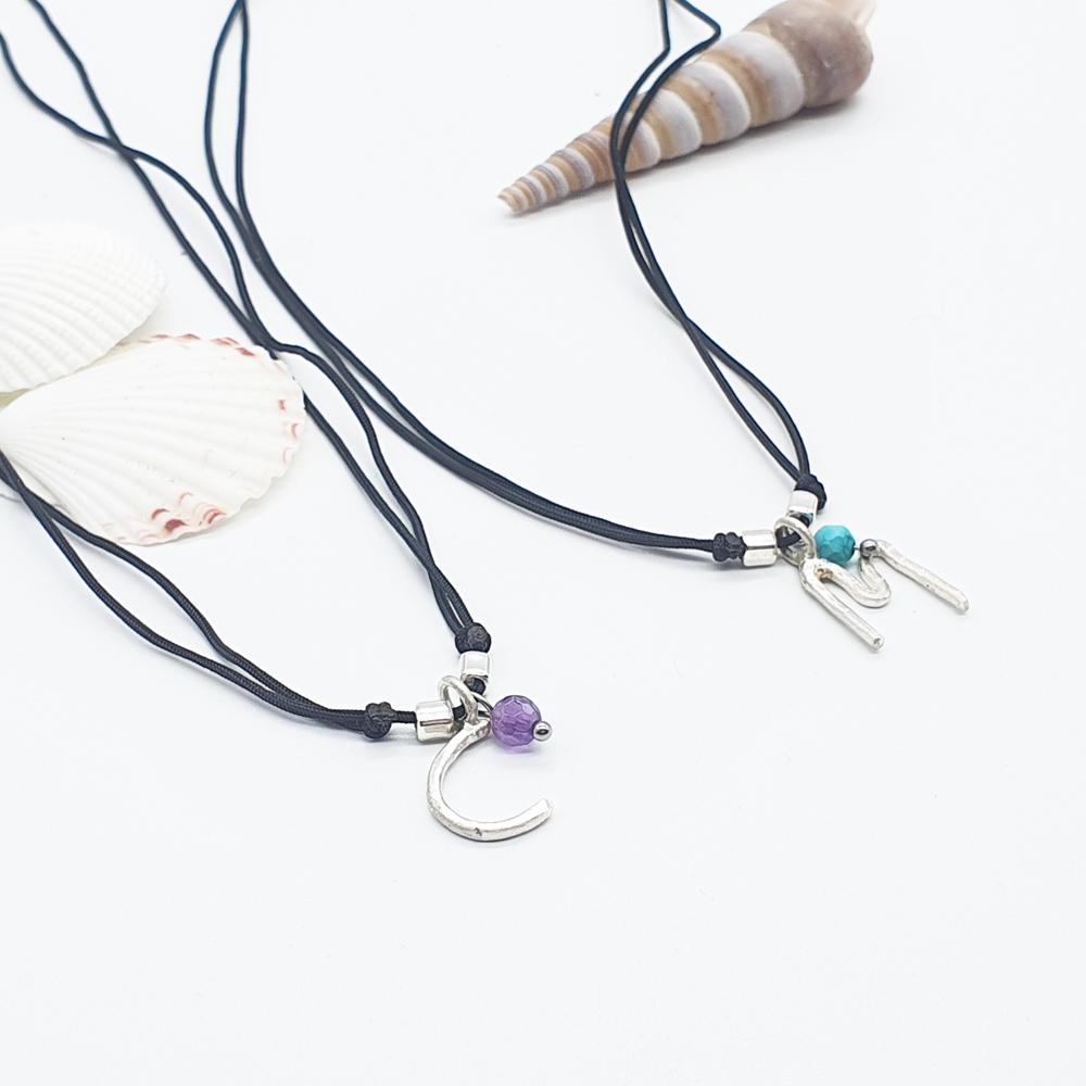 Your initial in Silver + Mineral