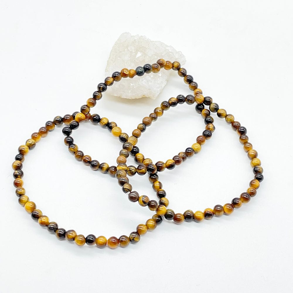 pulsera de ojo de tigre, pulsera finita, ojo de tigre, mineral, piedras naturales, piedras magicas, piedras de protección