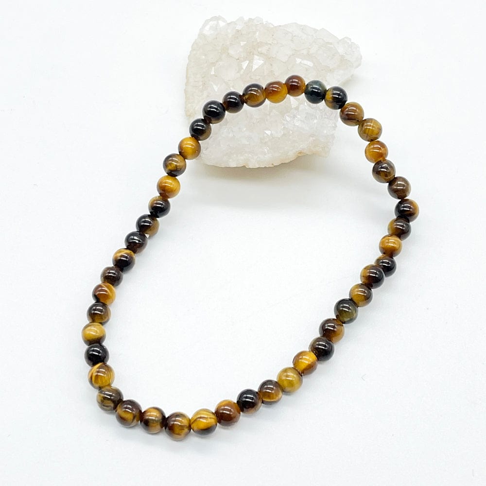 pulsera de ojo de tigre, pulsera finita, ojo de tigre, mineral, piedras naturales, piedras magicas, piedras de protección