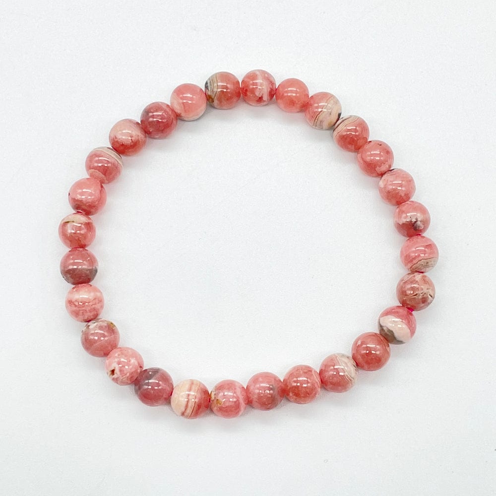 Pulsera bolas de Rodocrosita