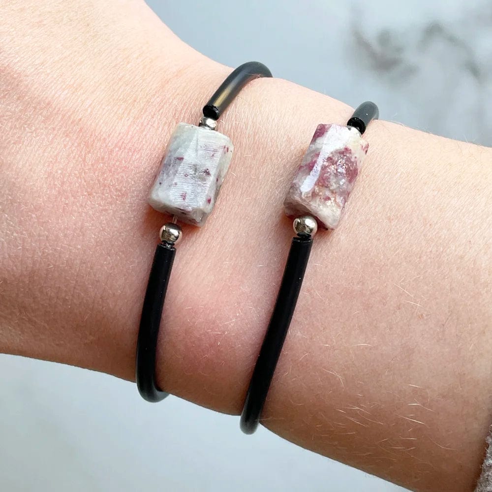 Pulsera Turmalina Rosa