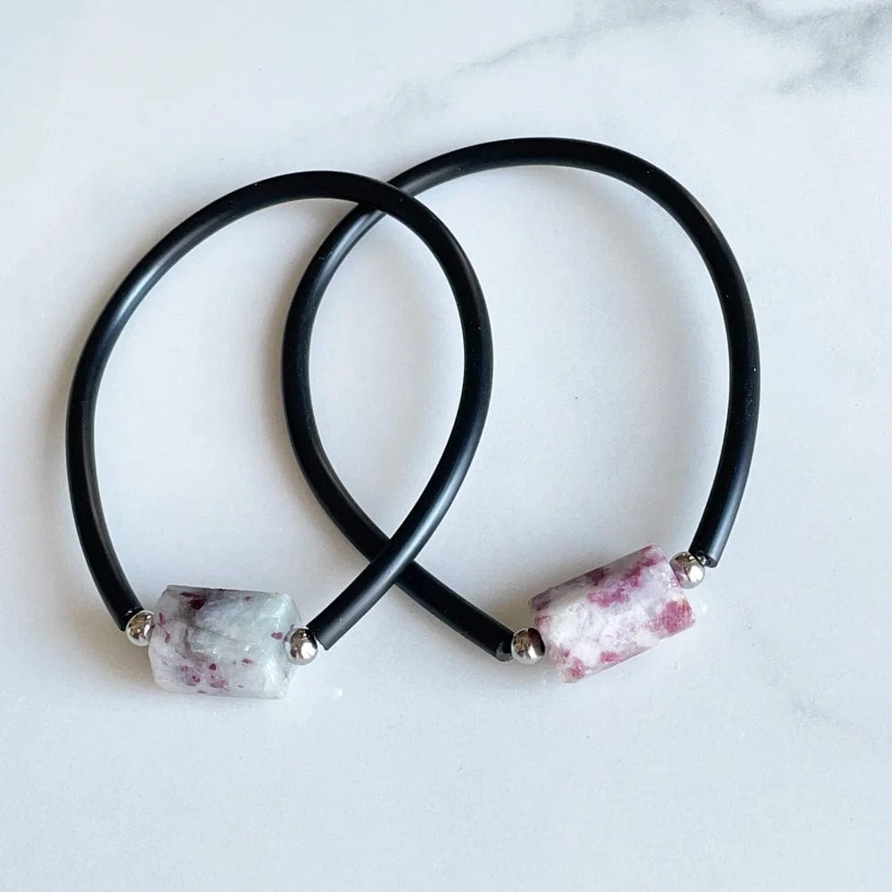 Pulsera Turmalina Rosa