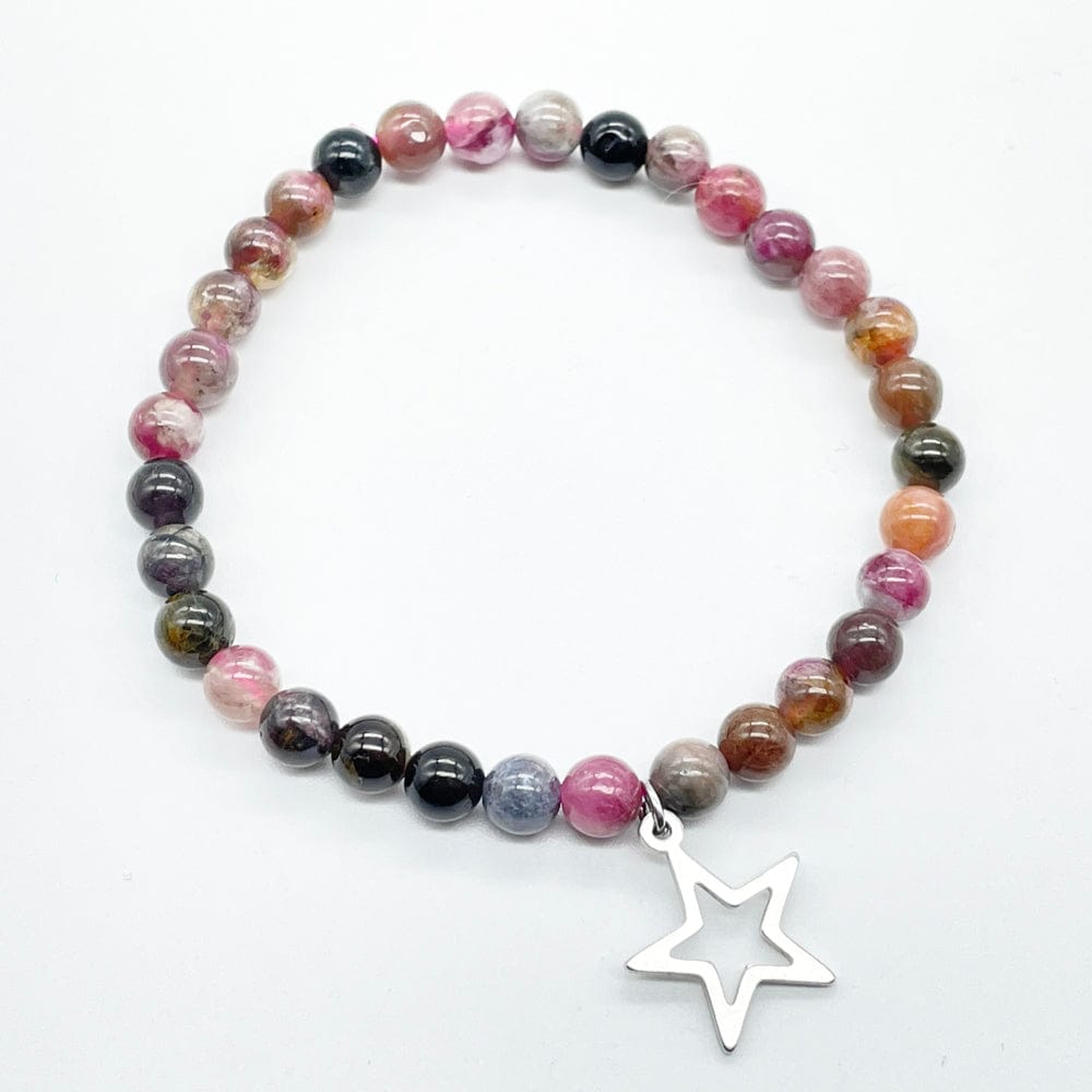 pulsera turmalina de colores, piedras y sus propiedades, pulsera para protección, joyas artesanas, piedras preciosas, piedras semipreciosas, gemas, cristaloterapia, turmalina