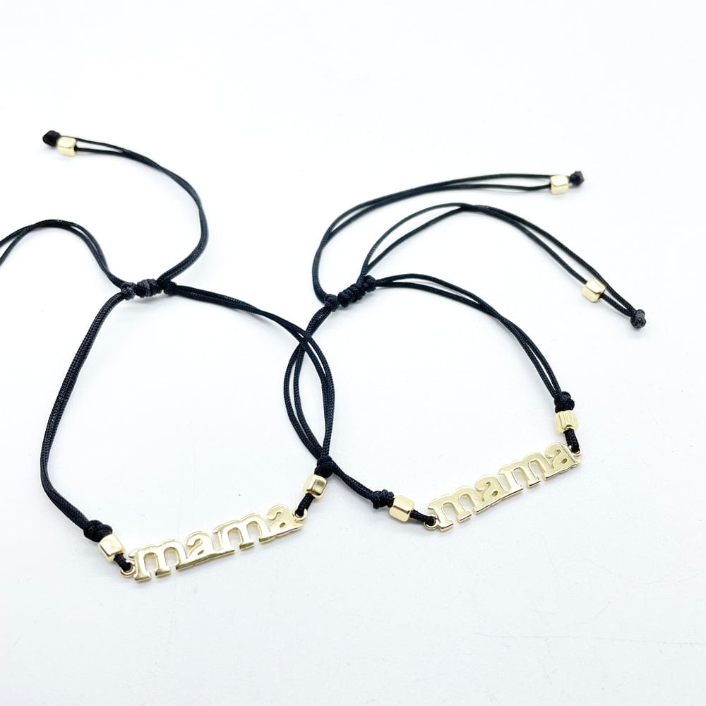 pulsera mama, ideas para el día de la madre, regalos para el dia de la madre, pulsera de plata, pulsera mama oro, joyas online, lamineria artesana