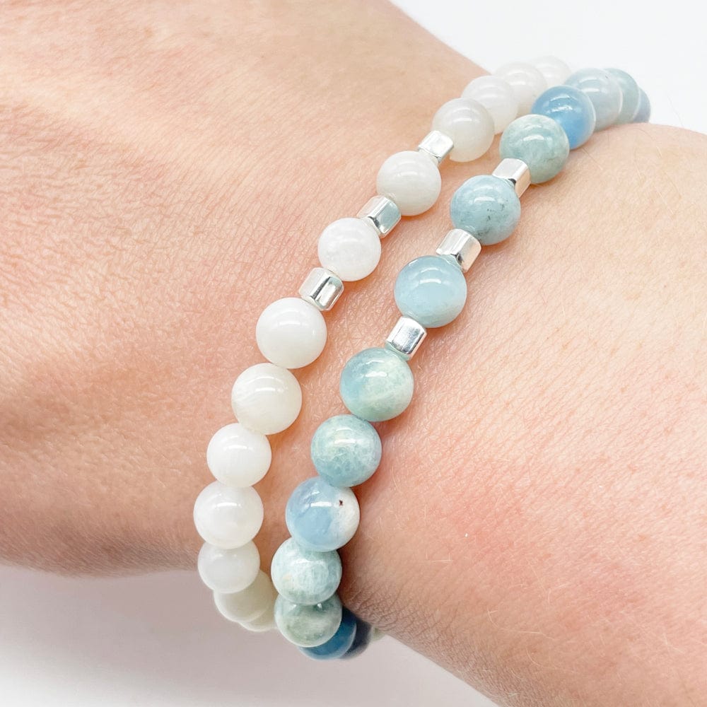 Pulsera Aguamarina