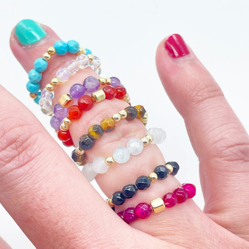 anillos de minerales, anillos para el verano, anillos minerales, anillos de plata, anillos de colores, anillos mágicos, gemoterapia, lamineria artesana, joyas artesanas