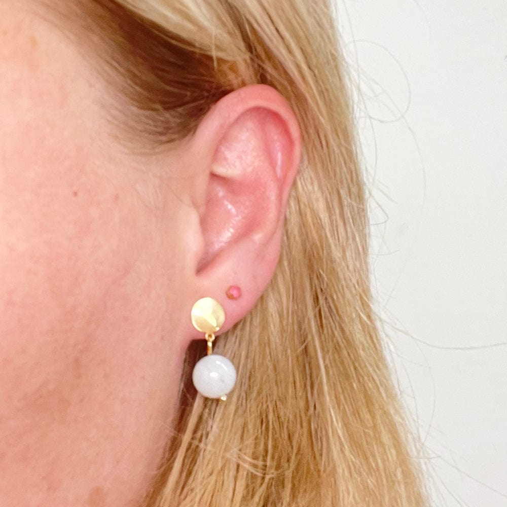 Pendientes Aguamarina