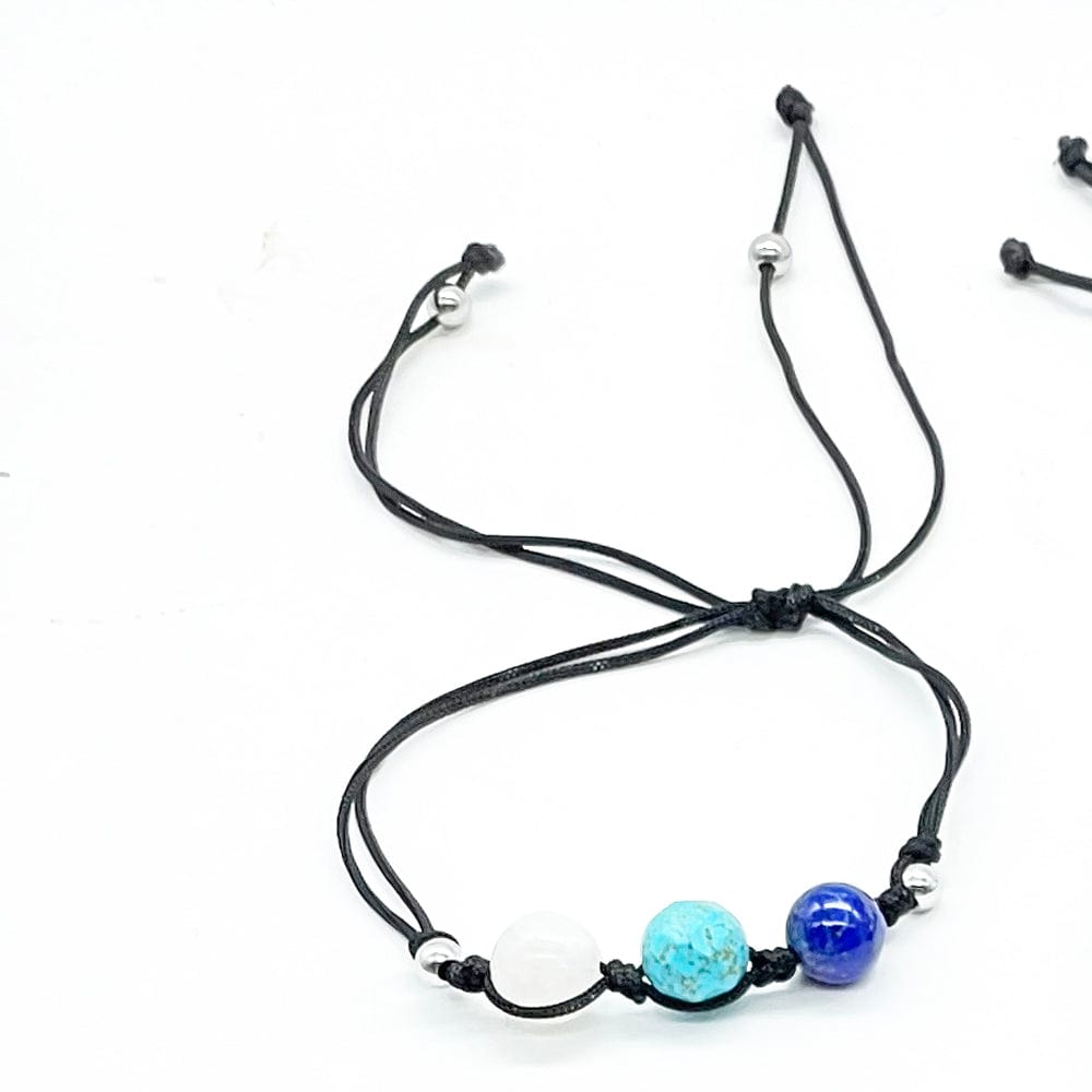 pulsera acuario, signos del zodiaco, tu horoscopo, joyas artesanas, pulseras de minerales, pulseras con minerales, piedras semipreciosas, minerales naturales, lamineria artesana, lapislazuli, piedra luna, turquesa