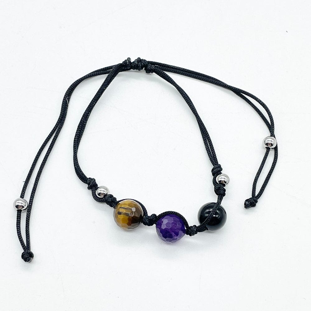 pulsera de capricornio, pulsera del zodiaco, pulsera signo del horoscopo, horoscopos, joyas zodiacales, capricornio, puiedras preciosas, piedras naturales