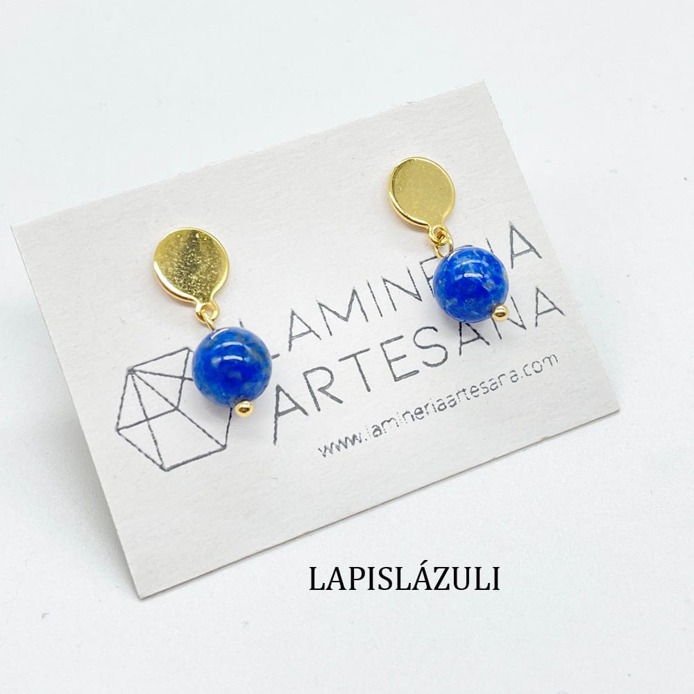 pendientes lapislázuli