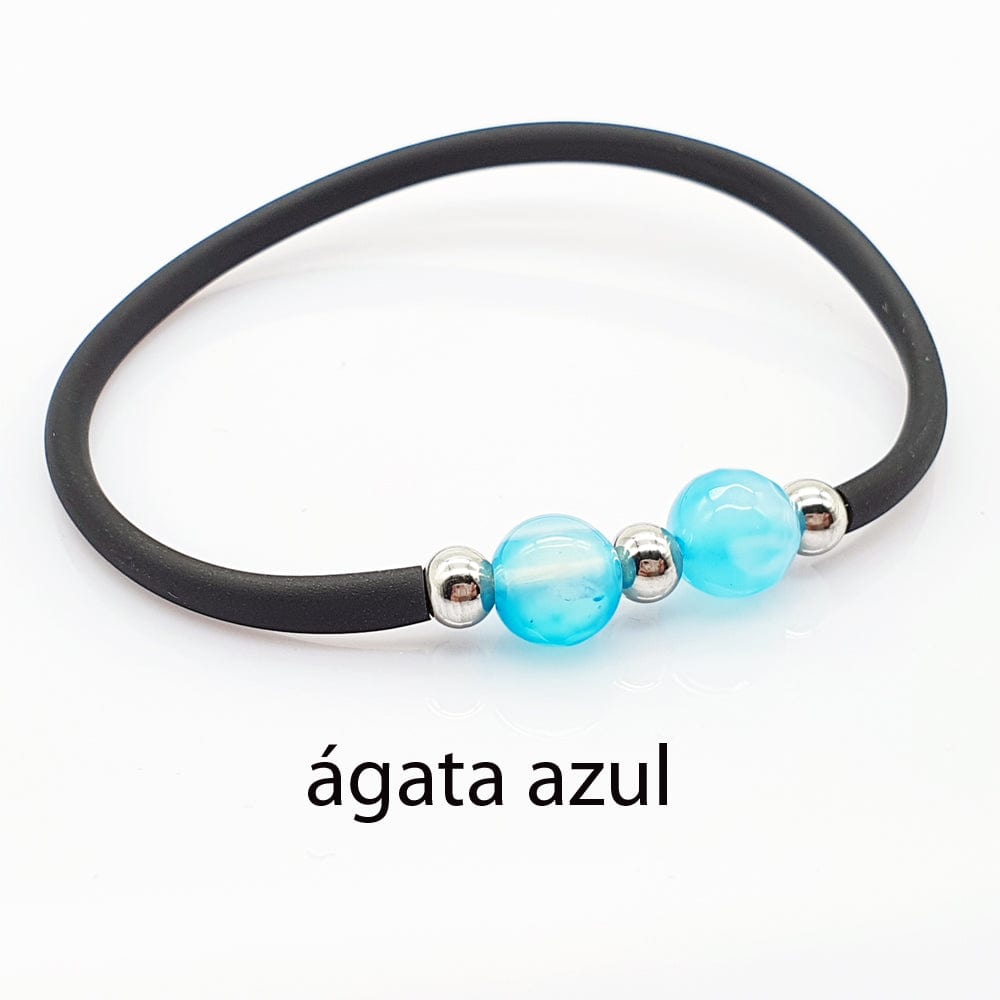 pulseas, pulseras con minerales, minerales naturales, piedras naturales, piedras preciosas, pulseras elasticas, joyas artesanas, esoterismo, piedras magicas, joyas online,agata azul