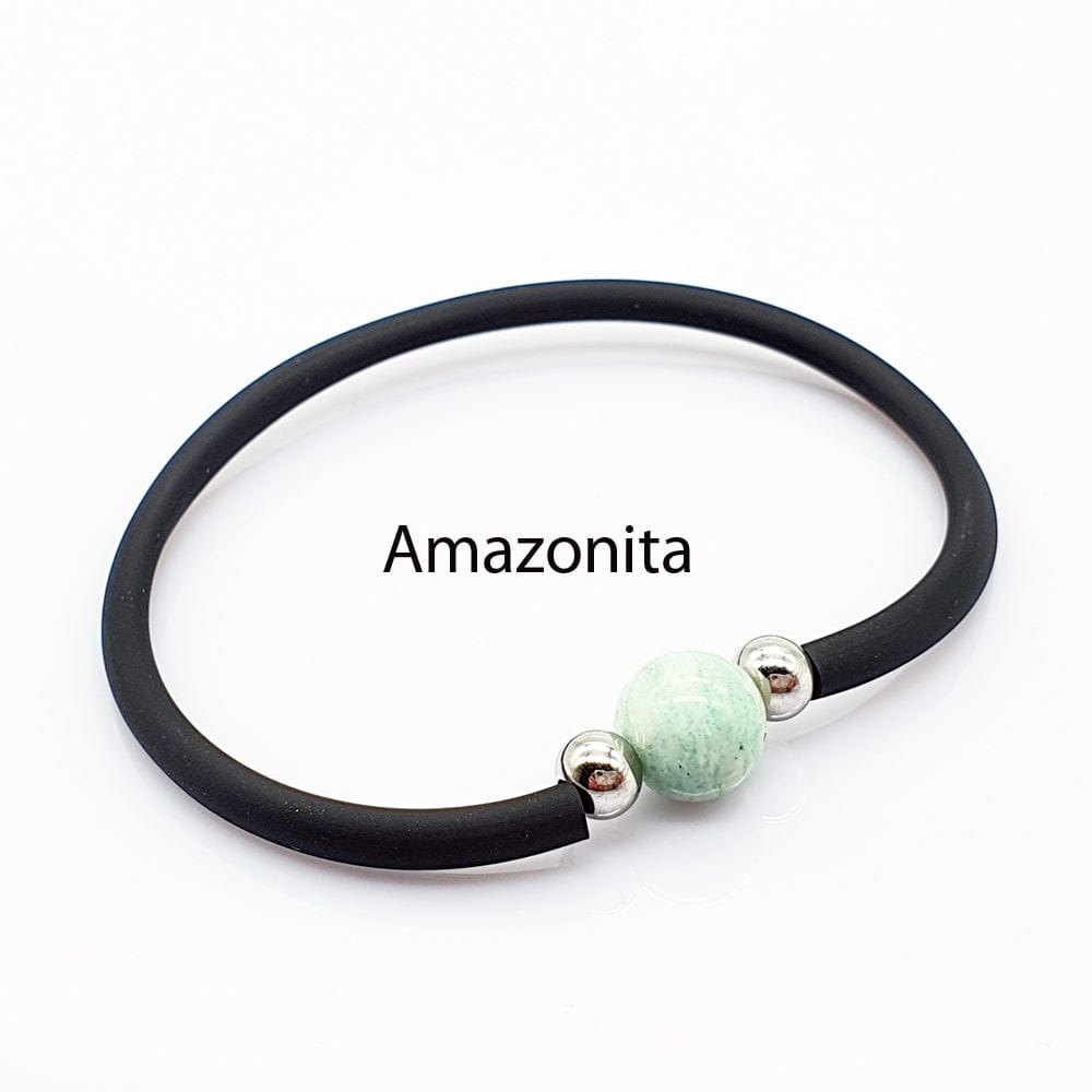 Pulsera elástica con perla, chacras, la pulsera de los chacras, colgante punta de cuarzo rosa, colgante, joyas acero, joyas artesanales, plata y minerales, pulsera minerales, minerales, piedras terapeuticas, gemoterapia, las propiedades de los minerales, mineral therapy, mineral stone therapy, joyas online, plata y minerales, amazonita