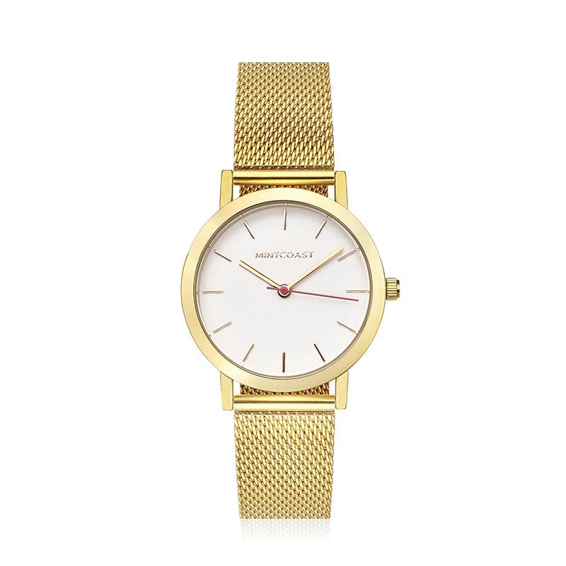 relojes de correa, reloj metalico, reloj acero inoxidable, watches stanless steel, relojes, accesorios de moda, Mintcoast, reloj blanco