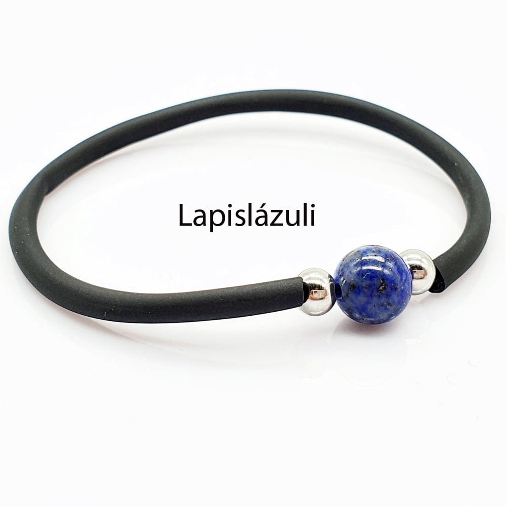 Pulsera elástica con perla, chacras, la pulsera de los chacras, colgante punta de cuarzo rosa, colgante, joyas acero, joyas artesanales, plata y minerales, pulsera minerales, minerales, piedras terapeuticas, gemoterapia, las propiedades de los minerales, mineral therapy, mineral stone therapy, joyas online, plata y minerales, lapislazuli