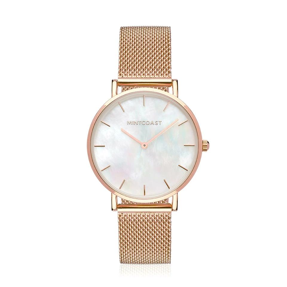 relojes de correa, reloj metalico, reloj acero inoxidable, watches stanless steel, relojes, accesorios de moda, Mintcoast, reloj nacar