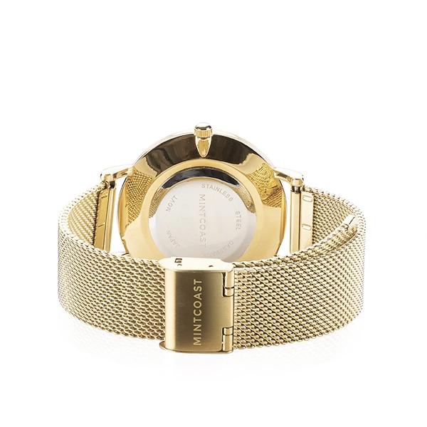 relojes de correa, reloj metalico, reloj acero inoxidable, watches stanless steel, relojes, accesorios de moda, Mintcoast, reloj fucsia, reloj oro