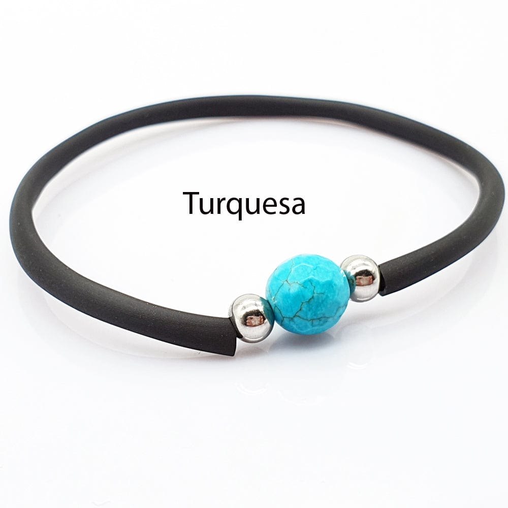 Pulsera elástica con perla, chacras, la pulsera de los chacras, colgante punta de cuarzo rosa, colgante, joyas acero, joyas artesanales, plata y minerales, pulsera minerales, minerales, piedras terapeuticas, gemoterapia, las propiedades de los minerales, mineral therapy, mineral stone therapy, joyas online, plata y minerales, turuesa
